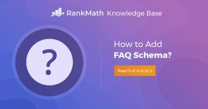 Tạo FAQ từ Rank Math SEO