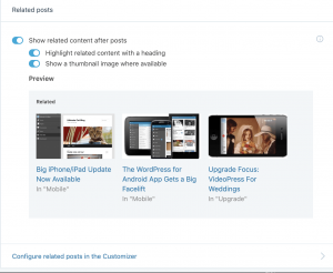 Jetpack - Bài viết liên quan